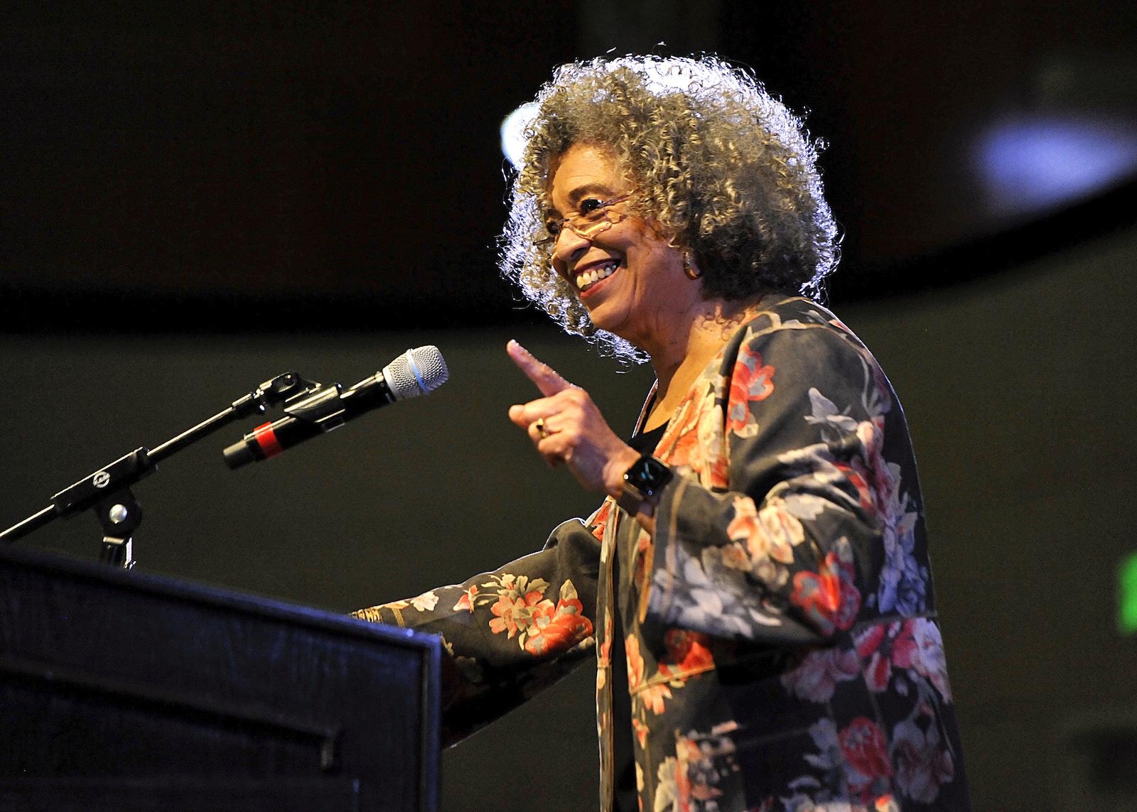 'History is Made By Ordinary People.' Activist Angela Davis Headlines